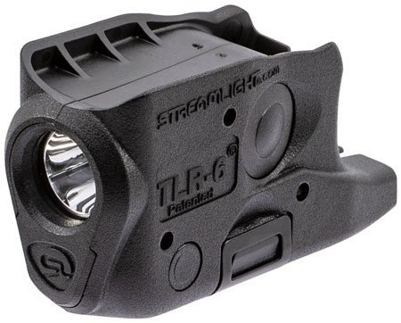 Streamlight 69282 TLR-6 Weapon Light Fits Glock 26/27/33 100 Lumens Output White LED Light 89 Meters Beam Trigger Guard Mount Matte Black Polymer