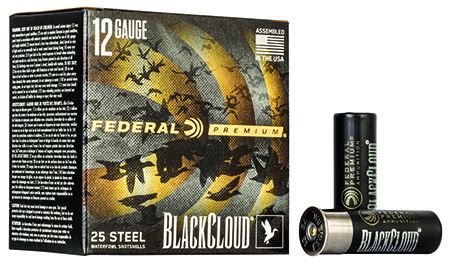 Federal Black Cloud FS 12 Gauge 3-inch #3 Steel Shot 1-1/4 oz ammunition
