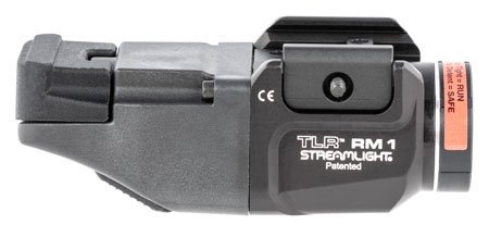 Streamlight 69441 TLR RM 1 Weapon Light For Rifle/Shotgun 500 Lumens Output White 140 Meters Beam Black Anodized Aluminum