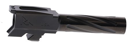 Rival Arms RA20P301A Precision Drop-In Barrel 9mm Luger 3.90" Black PVD Finish 4340H Steel Material for Sig P320 Carry