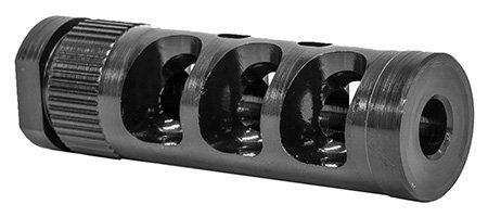 GrovTec US Inc GTHM316 G-Comp Muzzle Compensator Black Nitride Steel with 5/8"-24 tpi Threads for 308 Cal