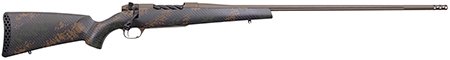 Weatherby MBC20N65RWR6B Mark V Backcountry 2.0 6.5 Wthby RPM 4+1 Cap 24" Patriot Brown Cerakote Rec/Barrel Black with Brown Sponge Pattern Accents Peak 44 Blacktooth Stock Right Hand (Full Size)