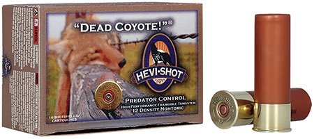 HEVI-Shot Dead Coyote 12ga 3in 1-1/2oz Tungsten T shot ammunition