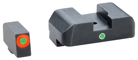 AmeriGlo GL203 i-Dot tritium night sight set for Glock 10mm/.45/.357