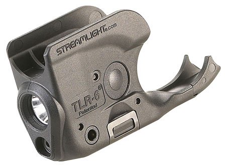 Streamlight 69279 TLR-6 Weapon Light w/Laser 100 Lumens Output White LED Light Red Laser 89 Meters Beam Black Polymer