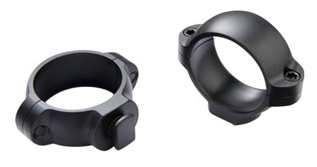 Burris 420501 Signature Universal Scope Ring Set Dovetail Medium 1" Tube Matte Black Steel