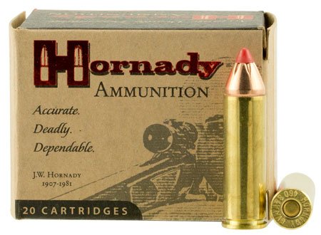 Hornady Custom .500 S&W Magnum 300-grain FTX ammunition 20-round box