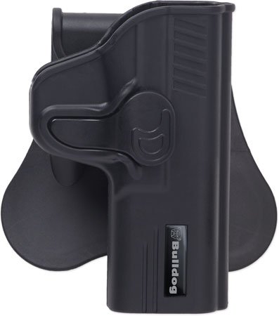 Bulldog RRSWMPS Rapid Release OWB Black Polymer Paddle Fits S&W M&P Shield Right Hand