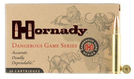 Hornady Dangerous Game .458 Lott 500-grain ammunition 20rd box