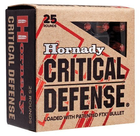 Hornody Critical Defense .40 S&W 165-grain FTX ammunition 20rd box