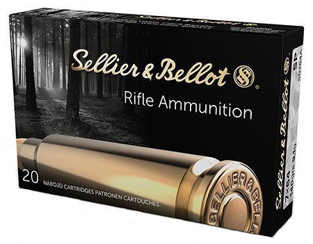 Sellier & Bellot SB764A 7x64mm Jacketed Soft Point ammunition 20-round box