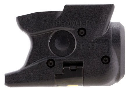 Streamlight 69273 TLR-6 Weapon Light w/Laser S&W M&P Shield For Handgun 100 Lumens Output White LED Light Red Laser 89 Meters Beam Black Polymer