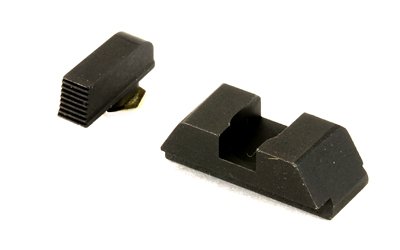 AmeriGlo Defoor sight set for Glock 42/43 serrated front flat black rear