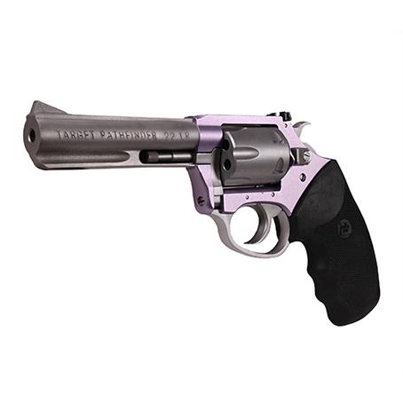 Charter Arms Pathfinder Lite .22LR 6 Shot 4.2" Barrel Full Grip Lavender/Stainless Steel