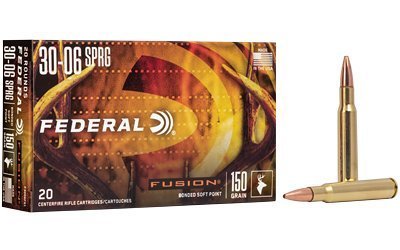 Federal Fusion 30-06 Springfield 150-grain Fusion Soft Point ammunition