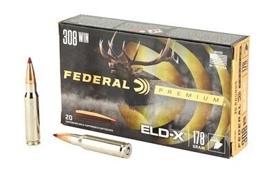 Federal Premium ELD-X .308 Win 178-grain Polymer Tip ammunition