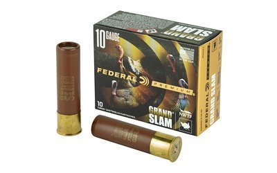 Federal Premium Grand Slam 10 Gauge 3-1/2 inch 2 oz #5 copper-plated lead FliteControl shotshells