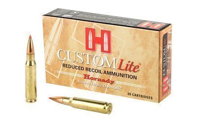 Hornady Custom Lite .308 Win 125-grain SST polymer-tipped ammunition