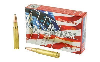 Hornady American Whitetail 30-06 Springfield 180-grain InterLock SP ammunition