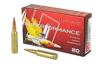 Hornady Superformance 6.5 Creedmoor 129-grain SST polymer-tipped ammunition