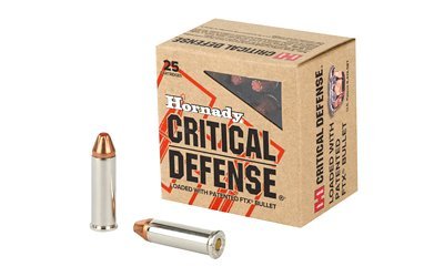 Hornady Critical Defense .38 Special 110-grain FTX polymer-tipped ammunition