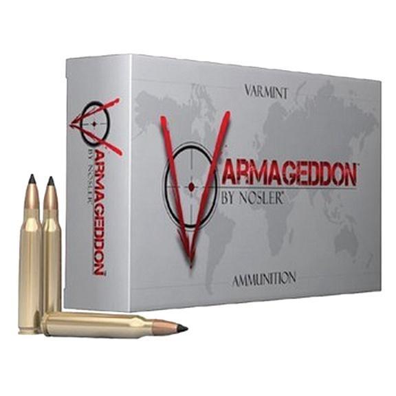 Nosler Varmageddon .222 Remington 40-grain FB Tipped ammunition 20 ct