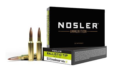 Nosler Ballistic Tip 6.5mm Creedmoor 140-grain Ballistic Tip ammo