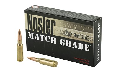 Nosler Match Grade 6.5mm Grendel 123-grain HPBT ammunition