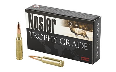 Nosler Trophy Grade Long-Range 6.5 Creedmoor 142gr AccuBond-LR ammunition