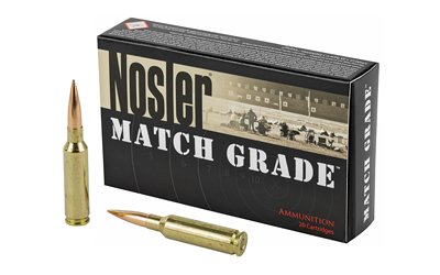 Nosler Match Grade RDF HPBT 6.5 Creedmoor 140-grain ammunition