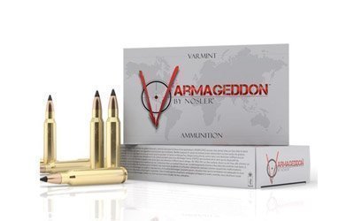 Nosler Varmageddon .223 Rem 55-grain polymer-tipped FBT ammunition