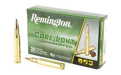 Remington Core-Lokt Tipped .30-06 Springfield 165-grain Polymer Tipped ammunition