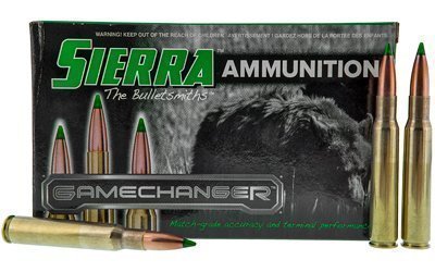 Sierra GameChanger 30-06 Springfield 165-grain Tipped GameKing ammunition