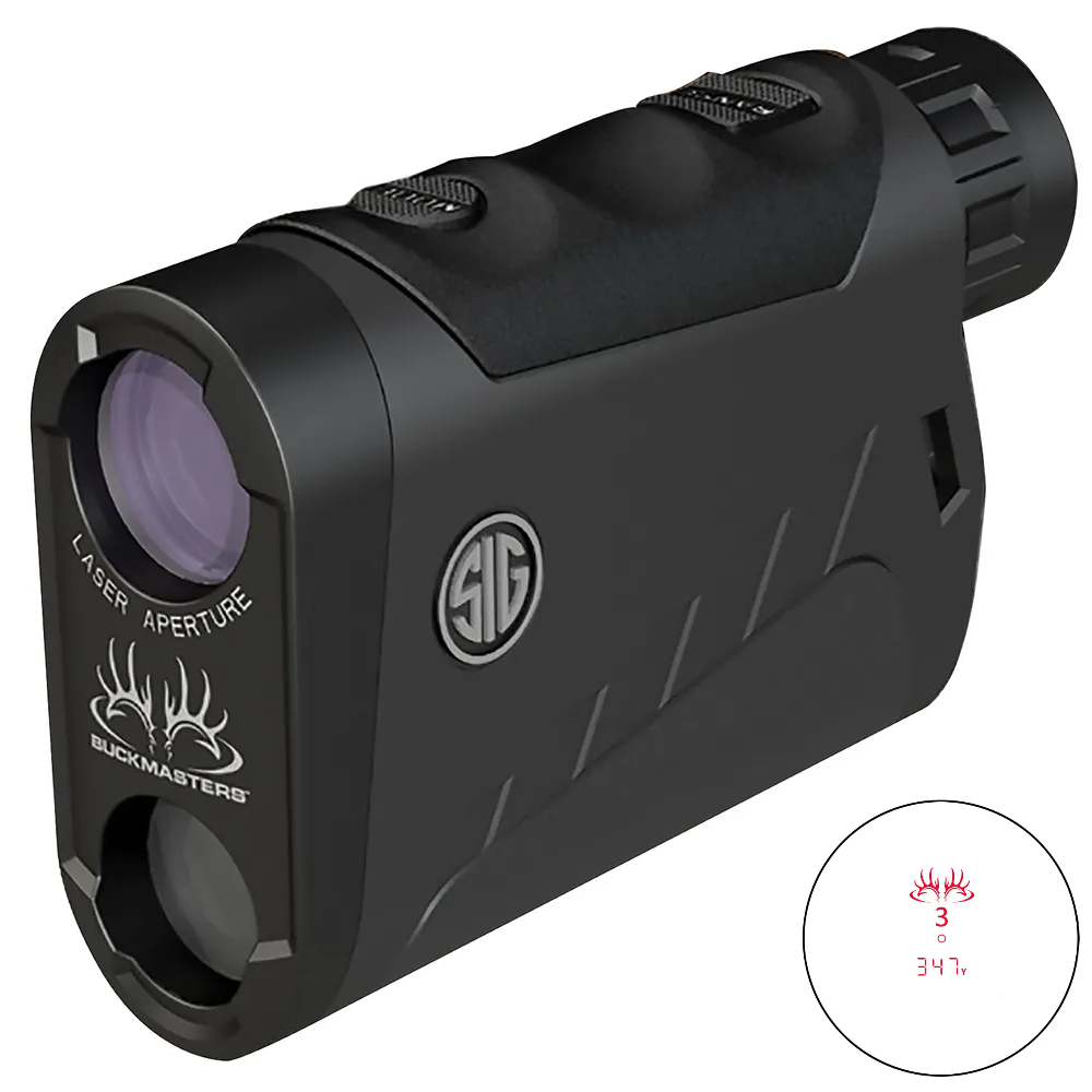 Sig Sauer Buckmasters 1500 6x22mm rangefinder red display