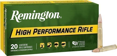 Remington .35 Whelen 250-grain Pointed Soft Point (PSP) rifle ammunition