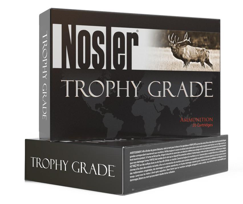 Nosler Trophy Grade 6.5mm Creedmoor 140-grain Partition ammunition