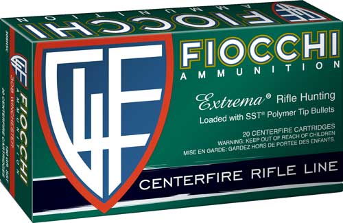 Fiocchi Hyperformance Hunt .308 Win 180-grain Super Shock Tip (SST) ammunition