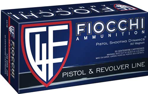 Fiocchi Defense Dynamics .357 Magnum 158-grain JHP ammunition