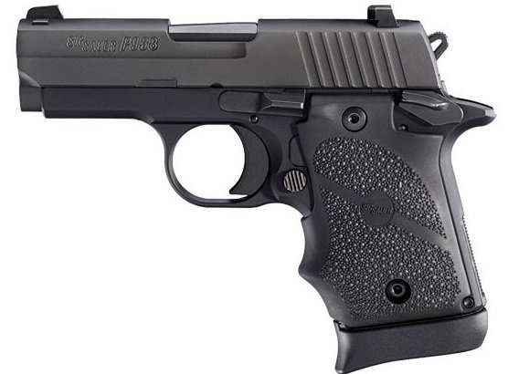Sig Sauer P938 9mm micro-compact pistol with 3.0-inch barrel