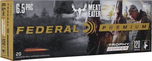 Federal Premium Trophy Copper 6.5 PRC copper-solid rifle ammunition