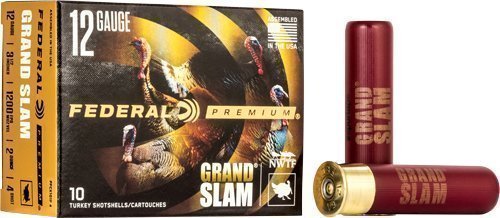 Federal Grand Slam 12GA 3.5-inch 2 oz #4 shot FLITECONTROL turkey ammo