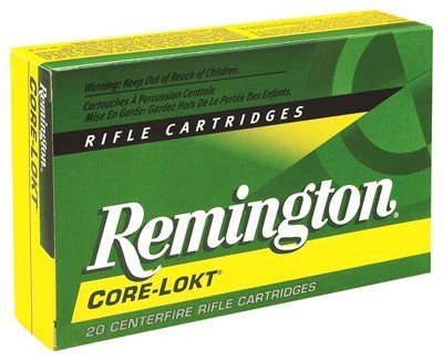 Remington Core-Lokt 25-06 Rem 120-grain Pointed Soft Point ammunition