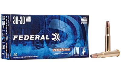 Federal Power-Shok 30-30 Winchester 170-grain Jacketed Soft Point ammunition
