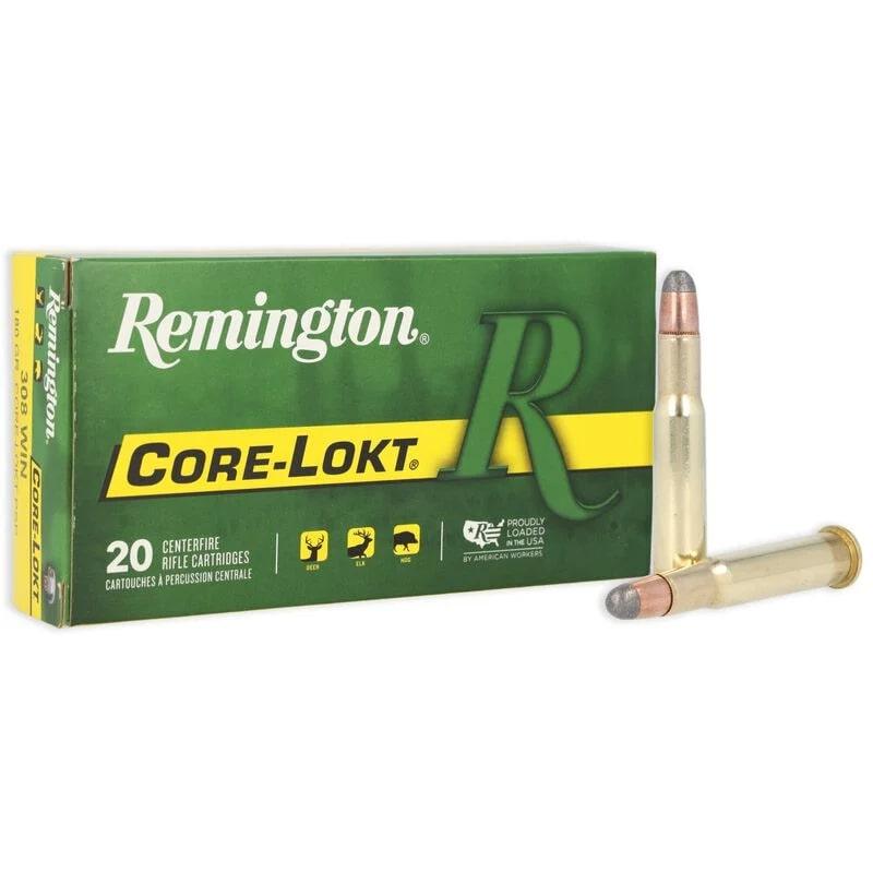 Remington Core-Lokt .30-30 Winchester 170-grain Soft Point ammunition