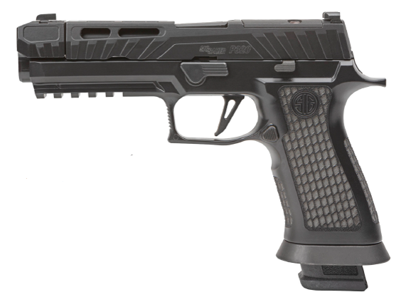 Sig Sauer P320 Spectre Comp Blackout 9mm 4.6-inch pistol