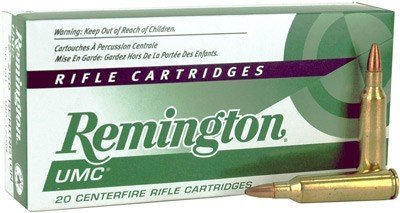 Remington UMC .22-250 Remington Jacketed Hollow Point ammunition 20 rounds