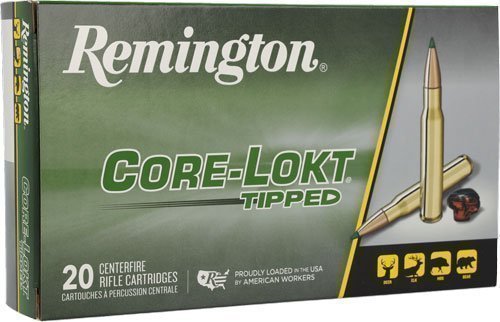 Remington Core-Lokt Tipped 7mm Remington Magnum 150-grain Polymer Tip ammunition