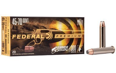 Federal HammerDown 45-70 Government 300-grain Bonded Soft Point ammunition 20-round box