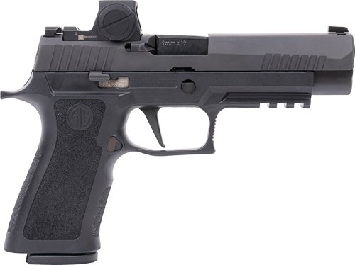Sig Sauer P320 XFull 9mm pistol with Romeo‑X reflex sight