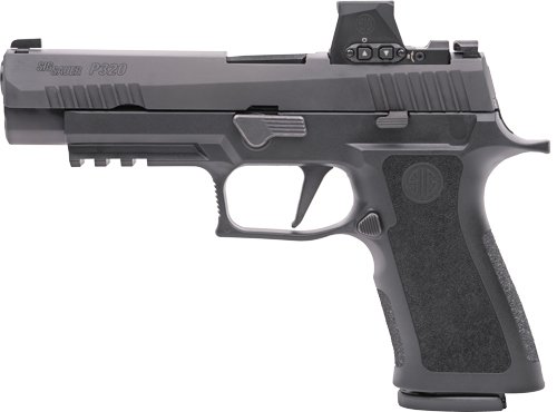 Sig Sauer P320 XFull 9mm pistol with Romeo‑X reflex sight